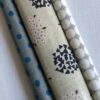 Wachstuch-Set natur grau – 3x 30 cm