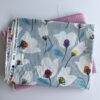 2x 80cm Baumwollstoff Flower XI zB für Bag for Good