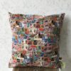Briefmarkenkissen 40×40 cm mit Inlett