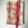 80 cm Nylon+Schrägband für STOFFBEUTEL VÖGEL ROT