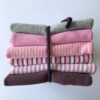 Bündchenstoff im 6er Pack ROSA