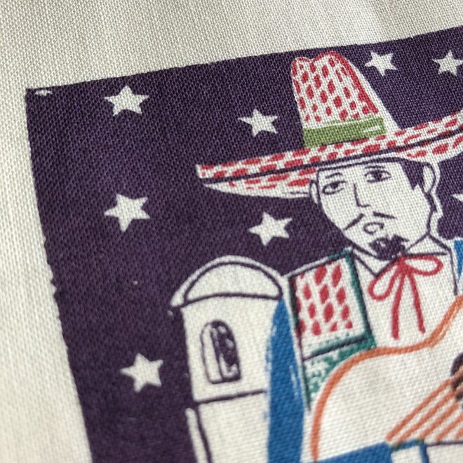 niedlicher mexikanischer Stoff