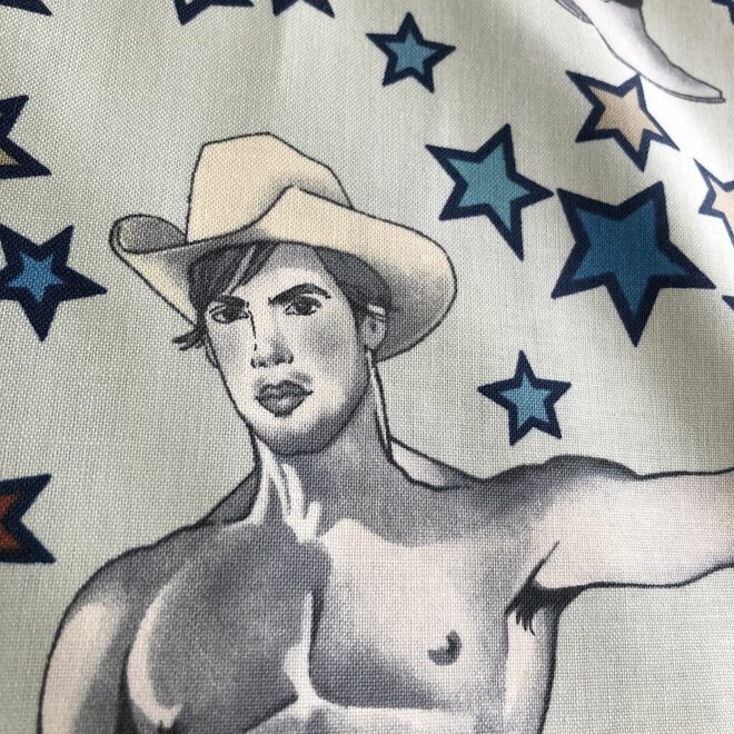 Baumwollstoff Alexander Henry HONKY TONK HUNKS – Bild 2