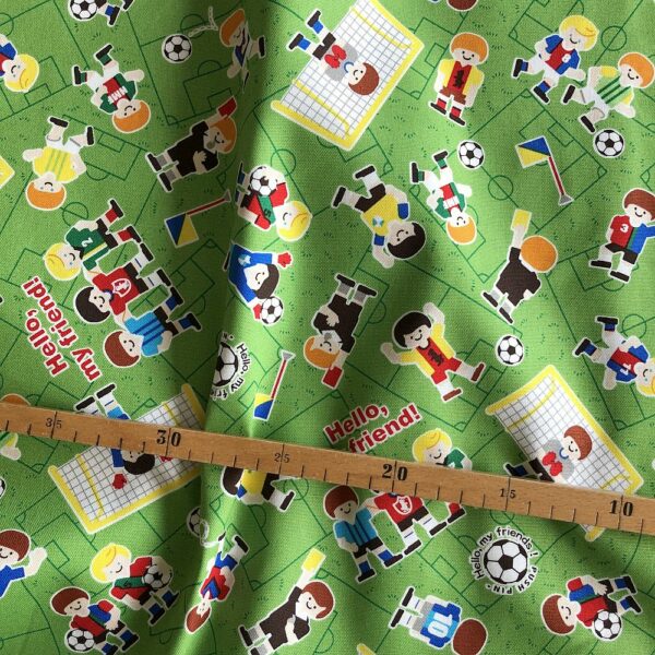 kokka Canvas Fussball