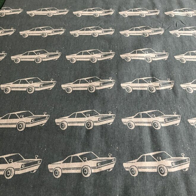 Retrocar Canvas von kokka