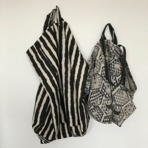 Schnittmuster XXl Taschen Streifen