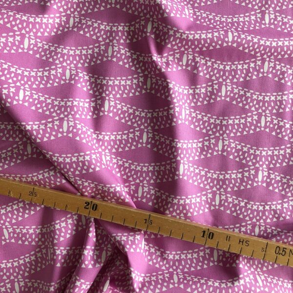 pinker Patchworkstoff
