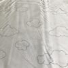 Stoff mit Wolken