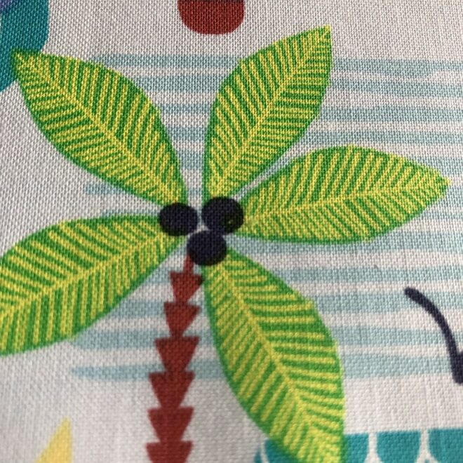 Patchworkstoff FISCHERDORF Reststück – Bild 2