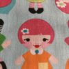 Patchworkstoff mit Püppchen