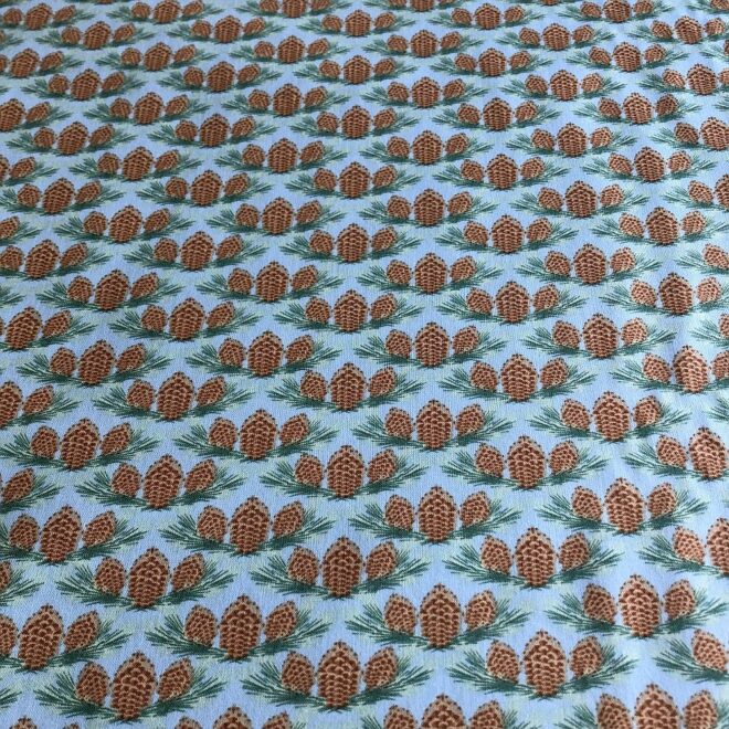 Patchworkstoff MAINE - PINE CONE & TASSEL – Bild 3