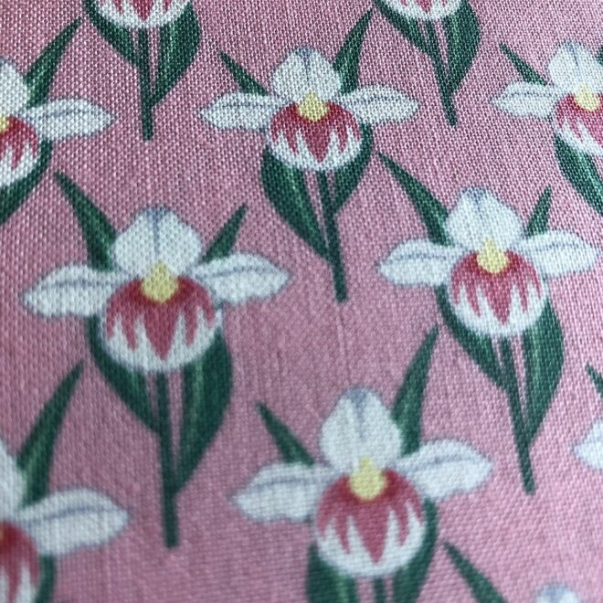 Patchworkstoff MINNESOTA - LADY SLIPPER Reststück – Bild 2