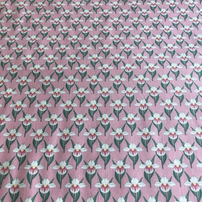 Patchworkstoff MINNESOTA - LADY SLIPPER Reststück – Bild 3