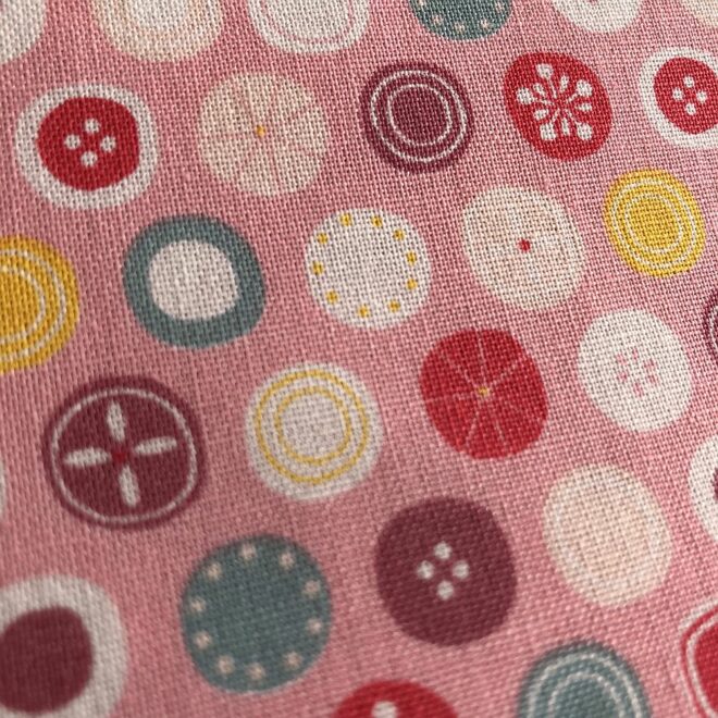 Patchworkstoff DOTS ROSA – Bild 2