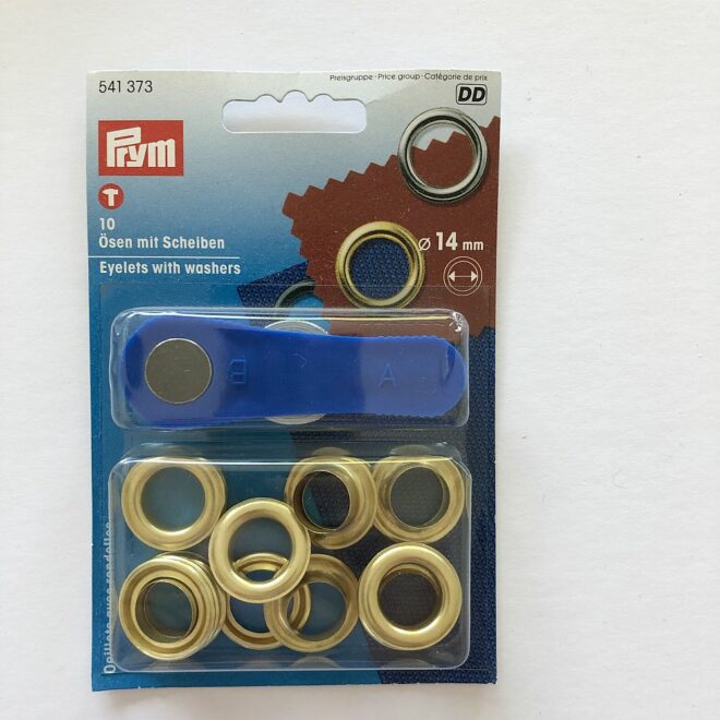 ösen gold prym 14 mm