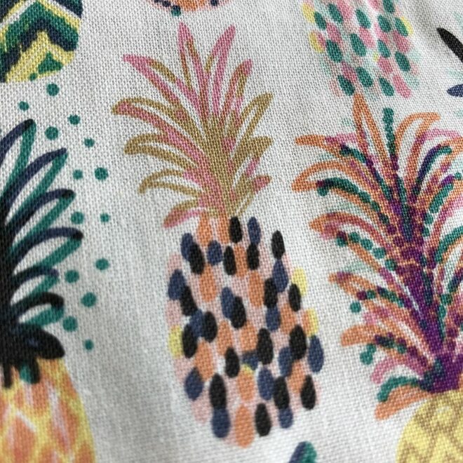 Patchworkstoff mit Ananas