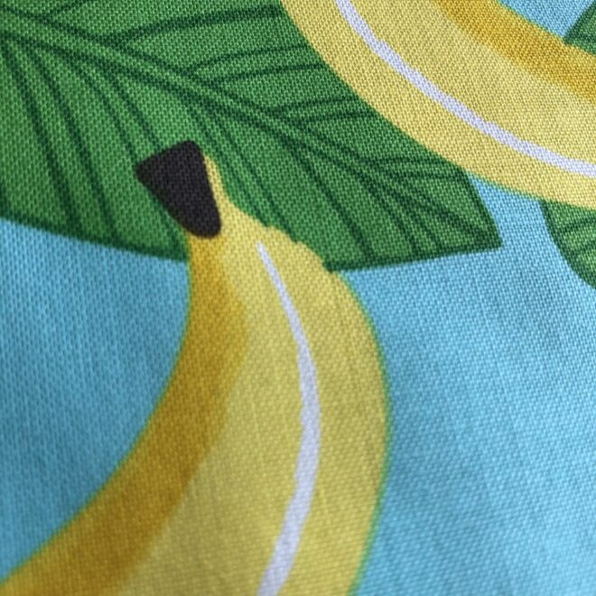 Bananen Patchworkstoff