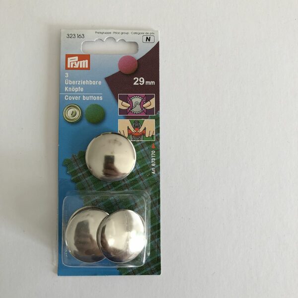 Prym 323163 überziehbare Knöpfe