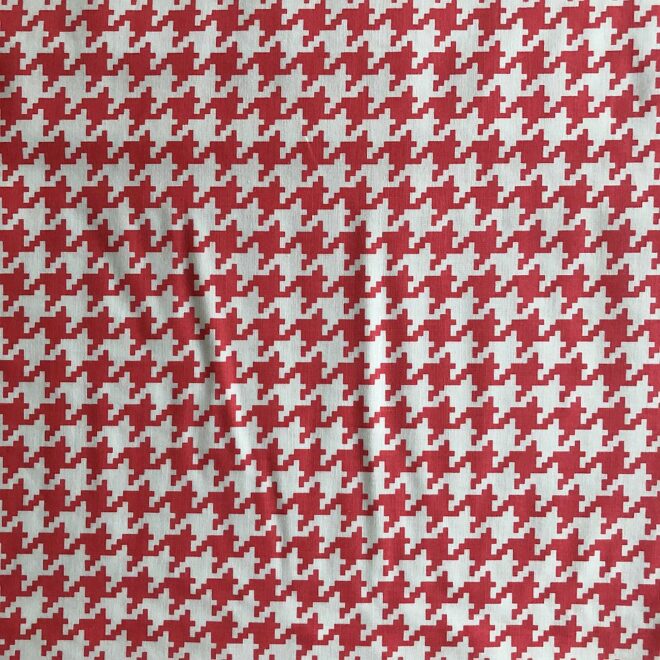 Reststück HAHNENTRITT-STOFF LIPS ca. 70x110 cm