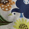 derber Canvas mit Schwalben